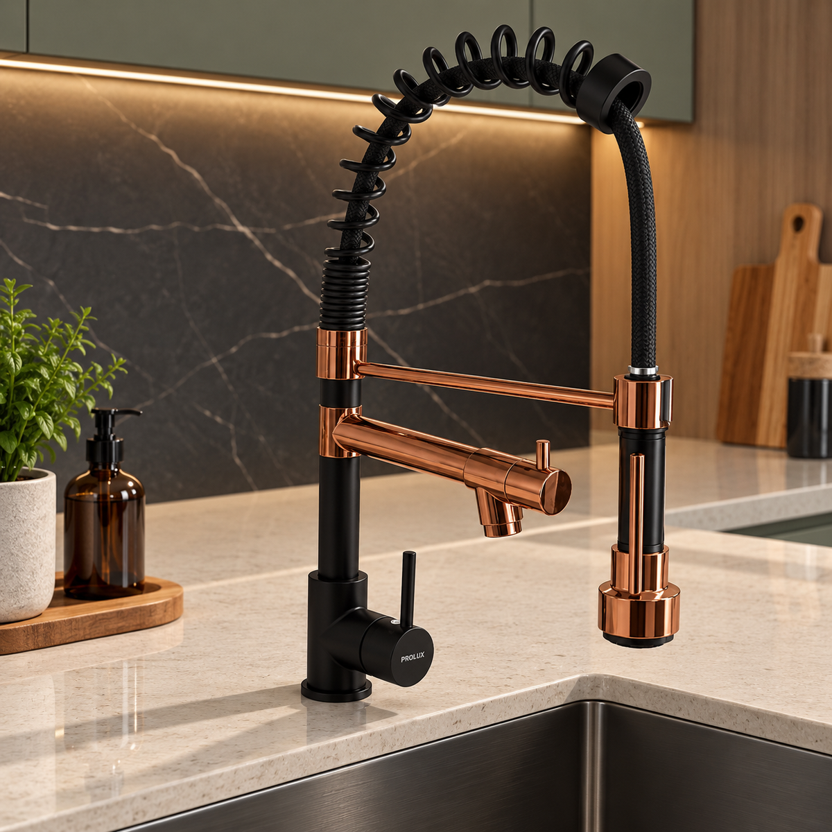 GRIFO DOBLE MONOCOMANDO E07