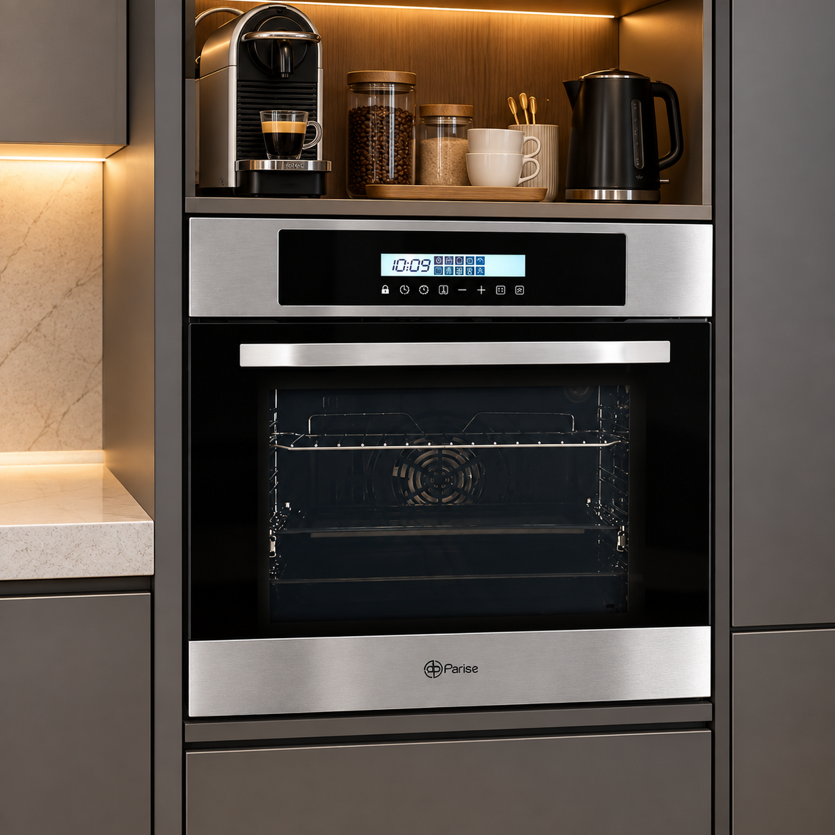 F44 HORNO 10 F DIGITAL PARISE